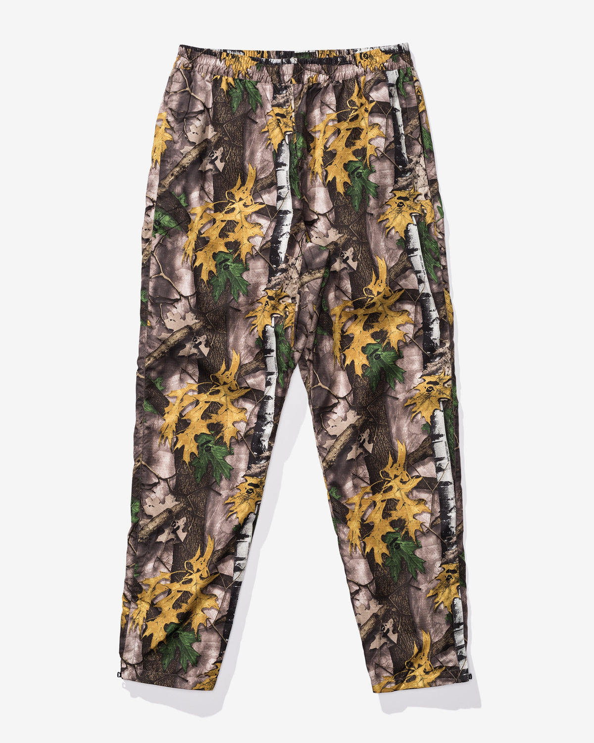 BAPE FOREST CAMO TRACK PANTS - BEIGE -