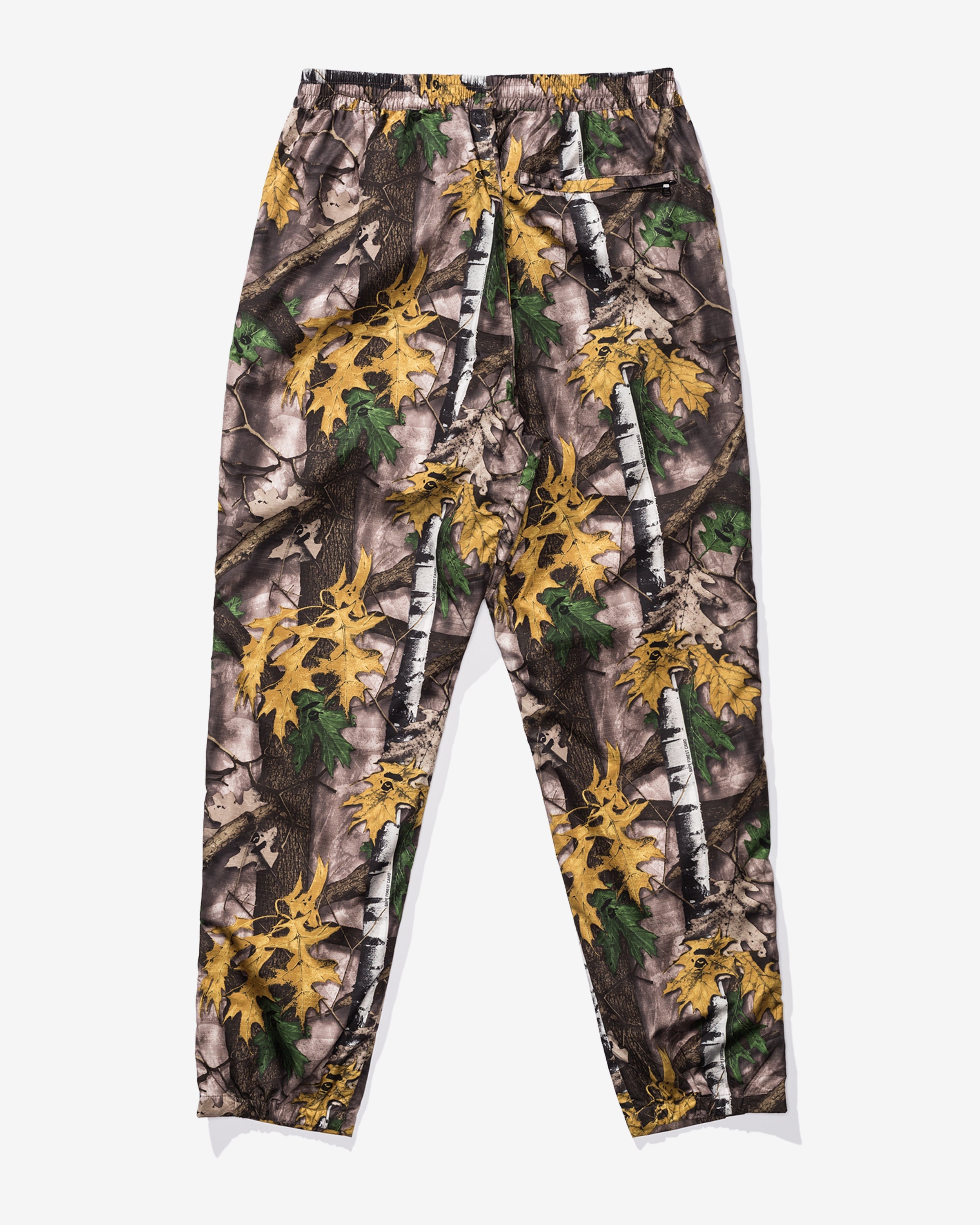 BAPE FOREST CAMO TRACK PANTS - BEIGE -