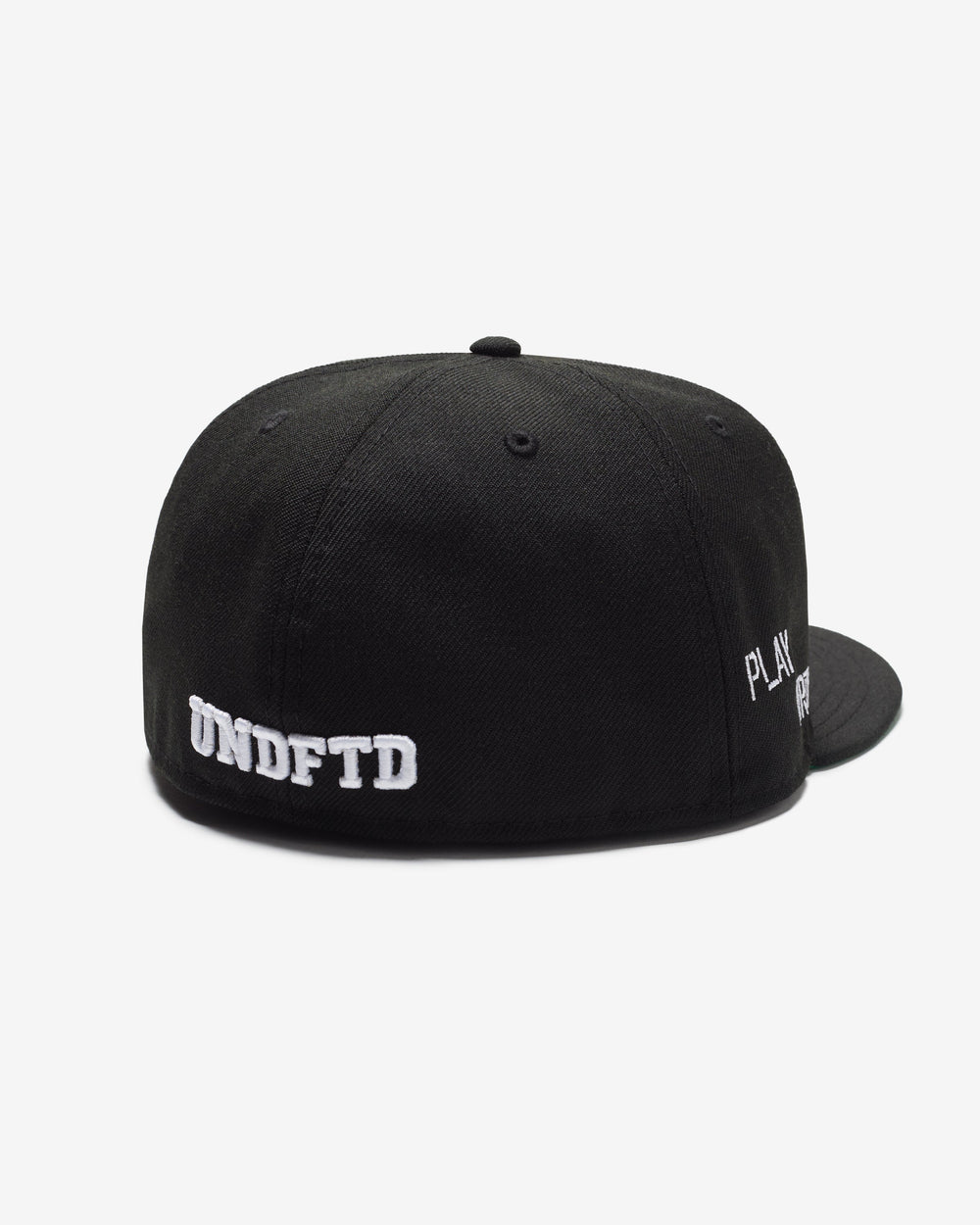 UNDEFEATED X NE ALL OVER FITTED - BLACK