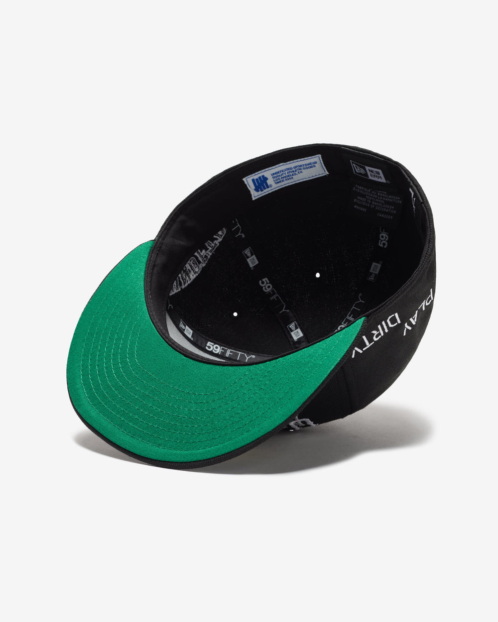UNDEFEATED X NE ALL OVER FITTED - BLACK