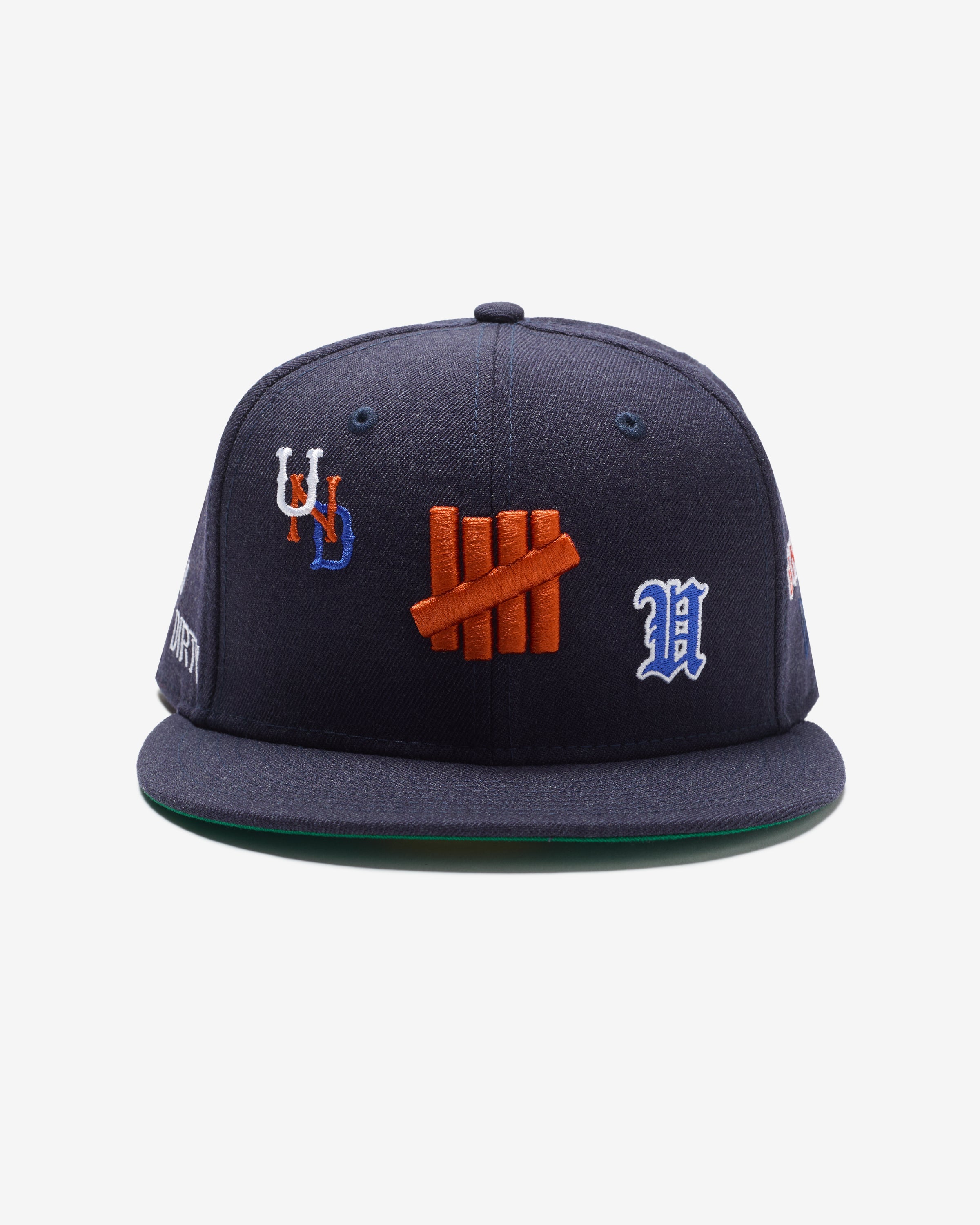 UNDEFEATED X NE ALL OVER FITTED - NAVY