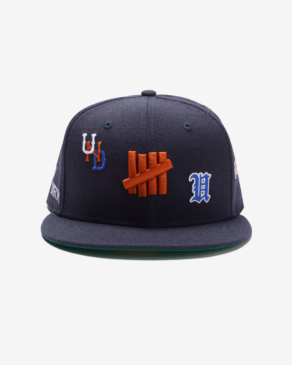 UNDEFEATED X NE ALL OVER FITTED - NAVY