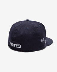 UNDEFEATED X NE ALL OVER FITTED - NAVY