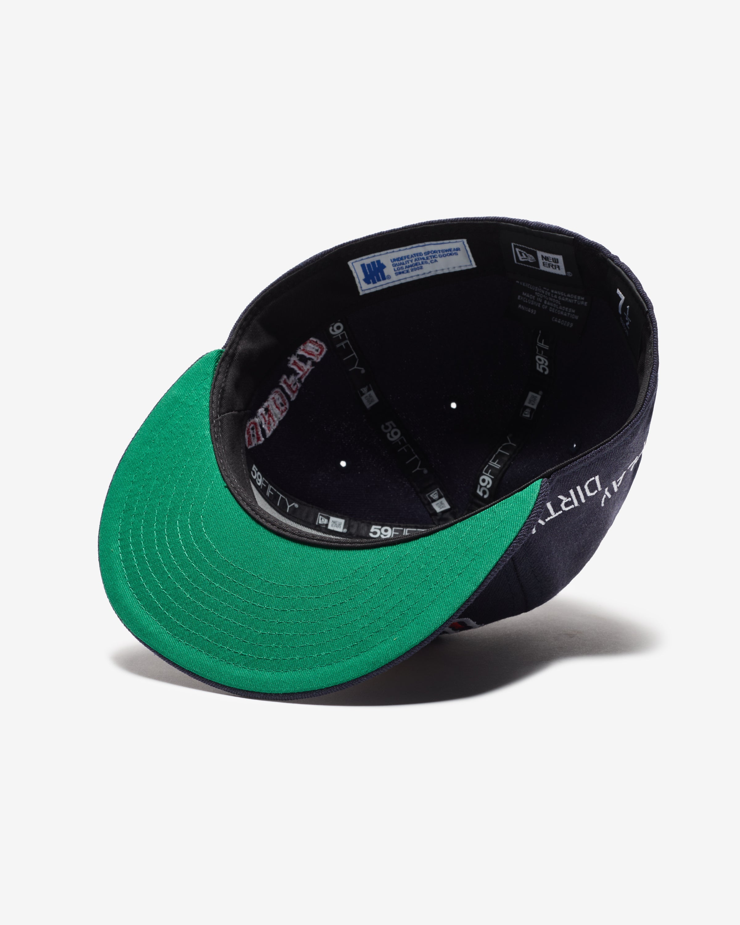 UNDEFEATED X NE ALL OVER FITTED - NAVY
