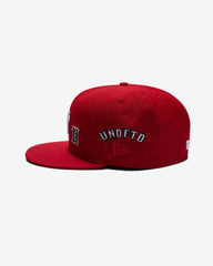UNDEFEATED X NE ALL OVER FITTED - RED