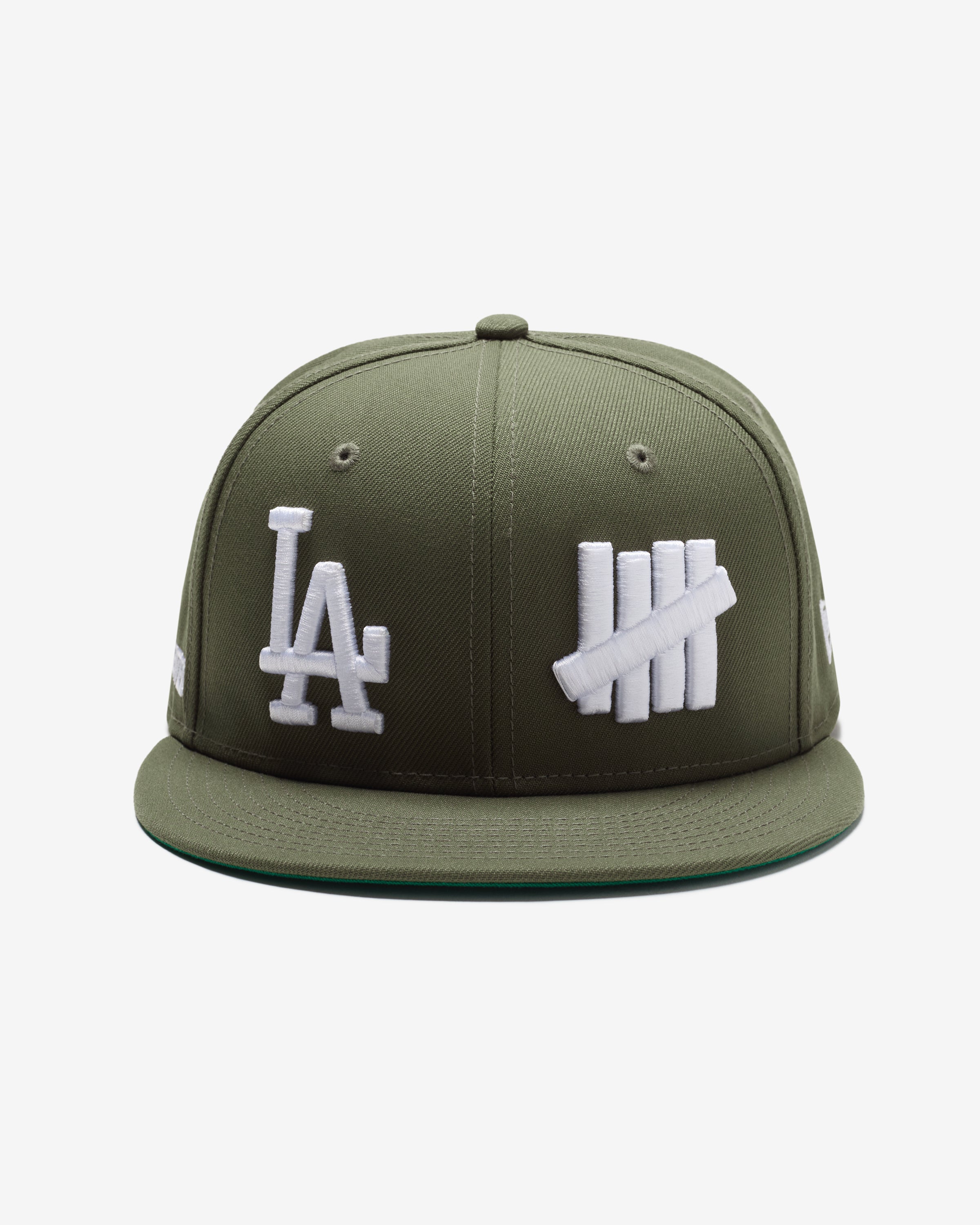 UNDEFEATED X NE X DODGERS LOGOS FITTED - OLIVE