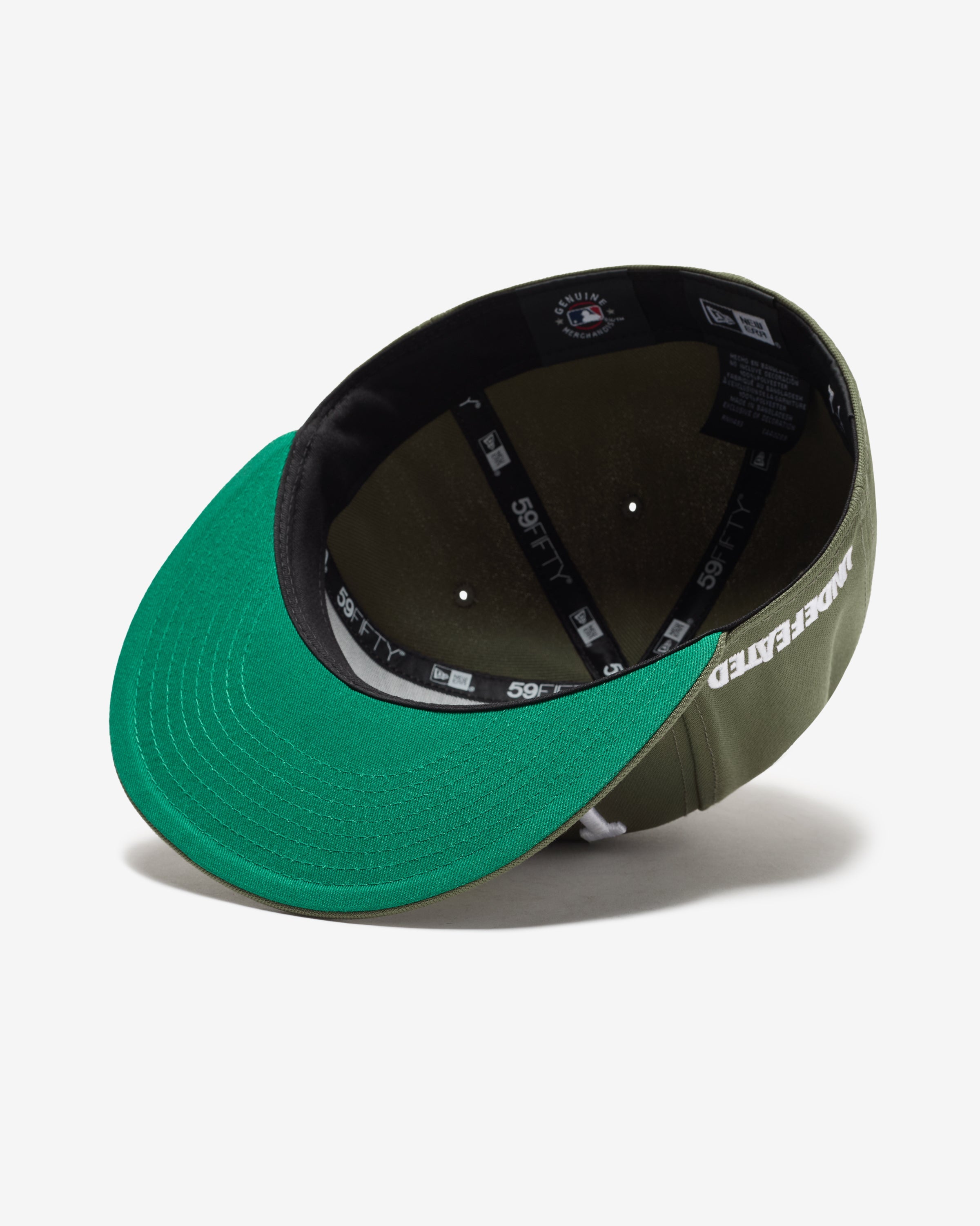 UNDEFEATED X NE X DODGERS LOGOS FITTED - OLIVE