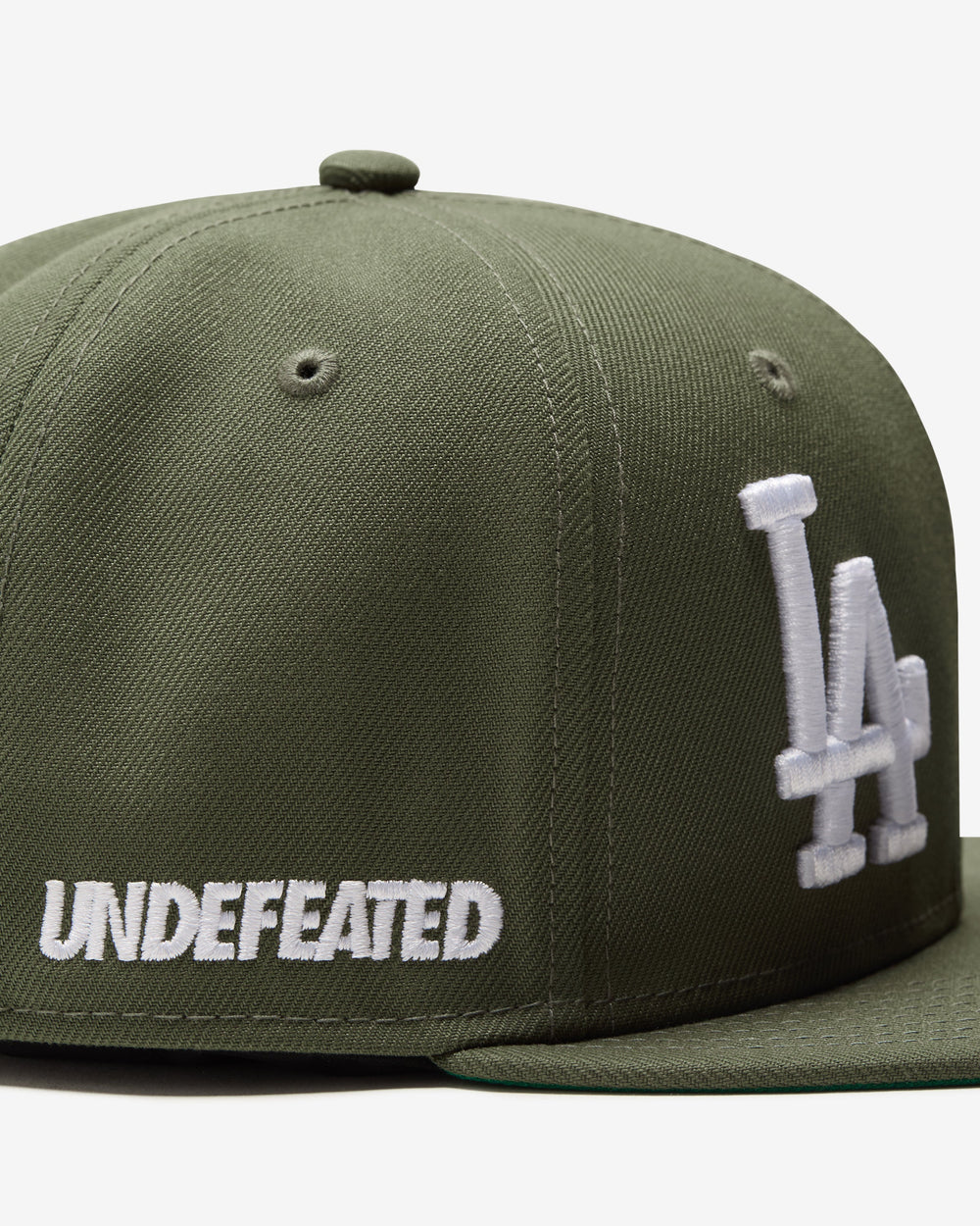 UNDEFEATED X NE X DODGERS LOGOS FITTED - OLIVE