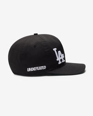 UNDEFEATED X NE X DODGERS LOGOS SNAPBACK - BLACK