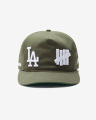 UNDEFEATED X NE X DODGERS LOGOS SNAPBACK - OLIVE