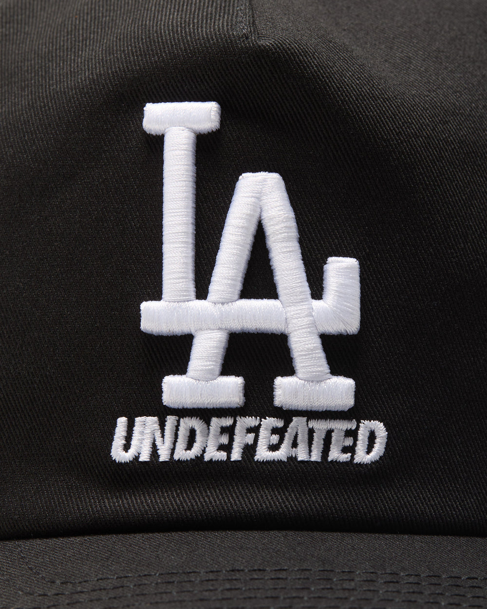 UNDEFEATED X NE X DODGERS STACKED LOGO SNAPBACK - BLACK
