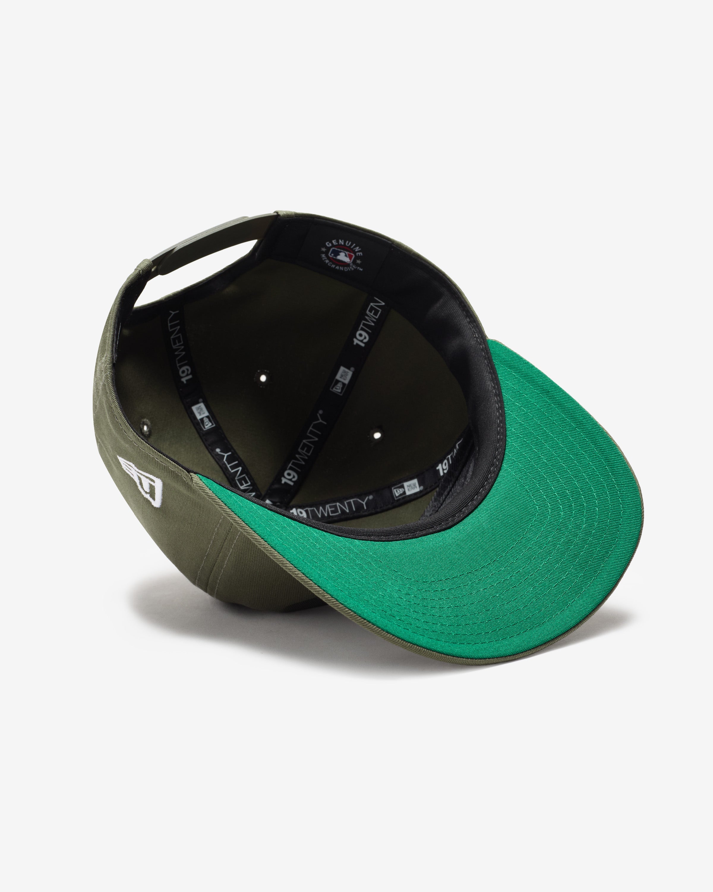 UNDEFEATED X NE X DODGERS STACKED LOGO SNAPBACK - OLIVE