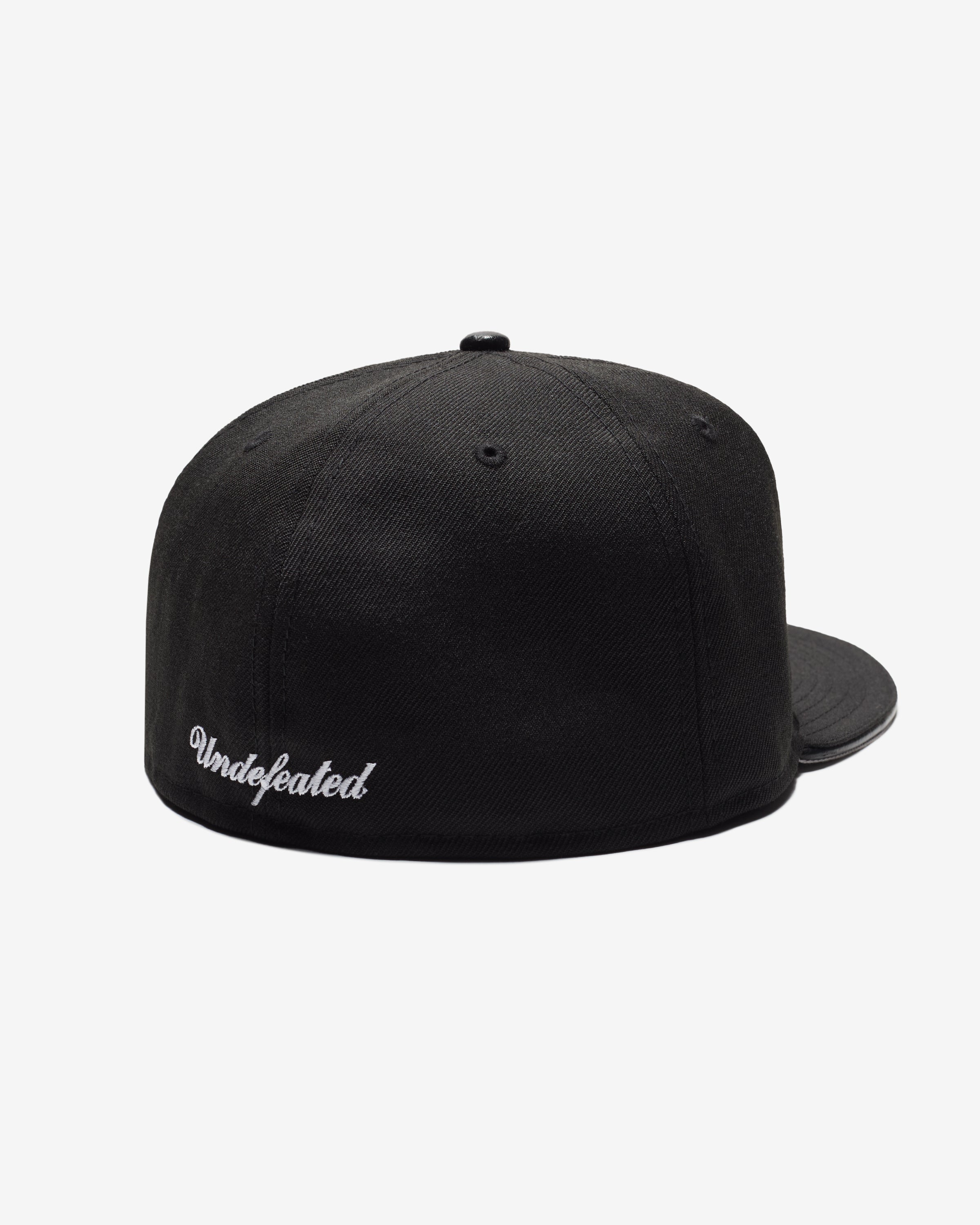 UNDEFEATED X NE WOOL ICON FITTED - BLACK