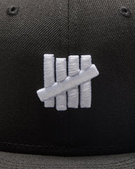 UNDEFEATED X NE WOOL ICON FITTED - BLACK
