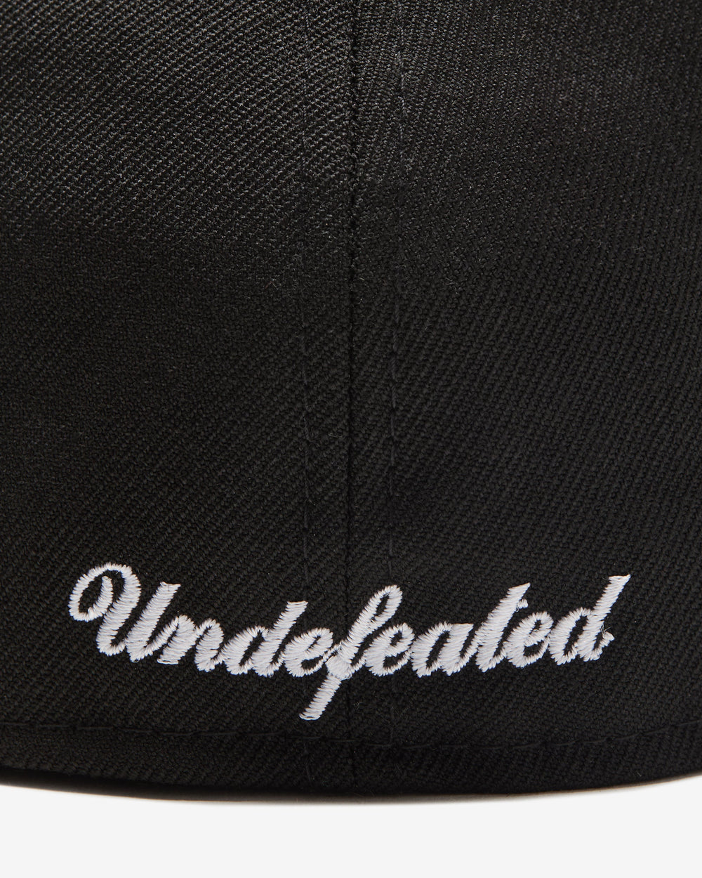 UNDEFEATED X NE WOOL ICON FITTED - BLACK