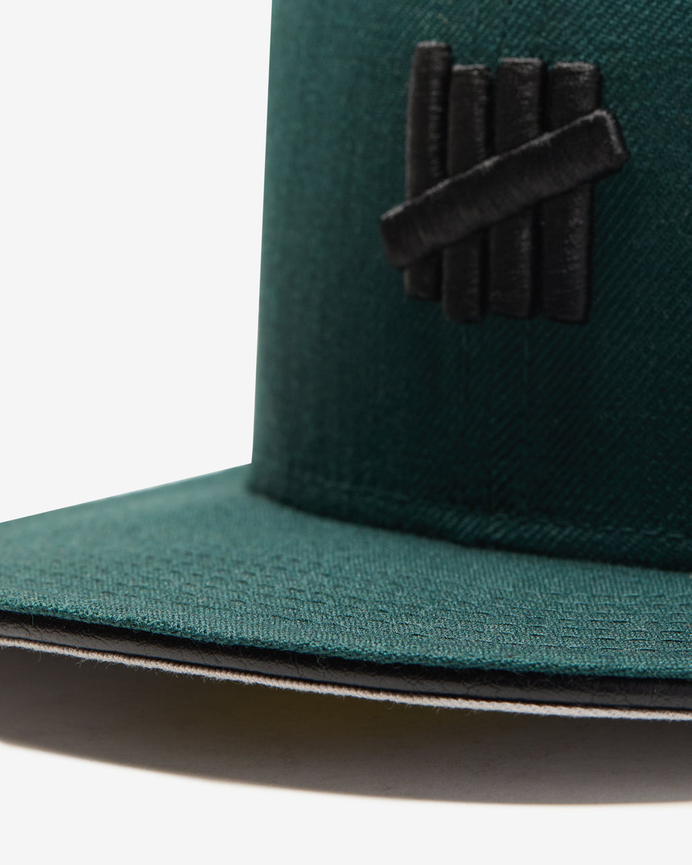 UNDEFEATED X NE WOOL ICON FITTED - DARK GREEN