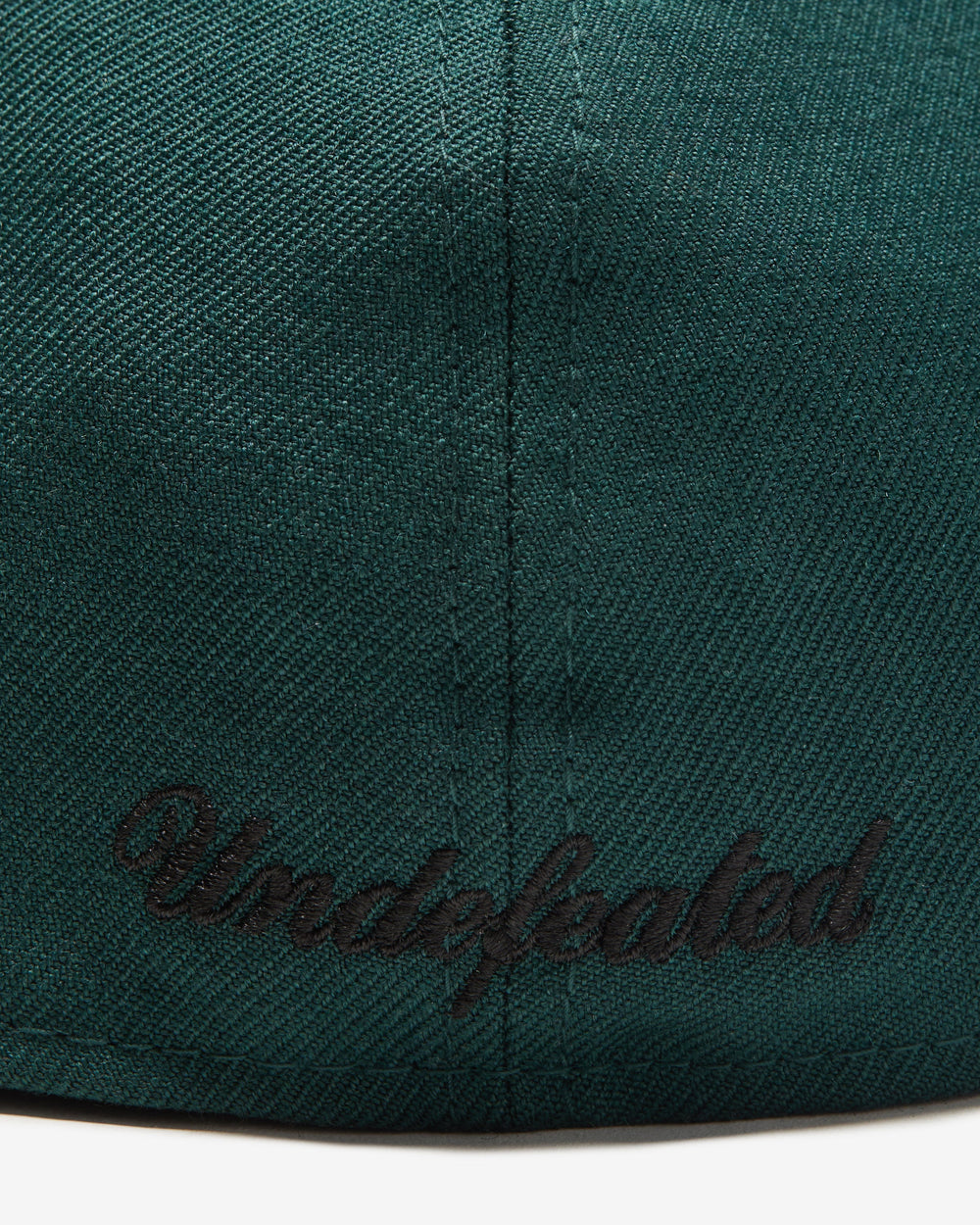UNDEFEATED X NE WOOL ICON FITTED - DARK GREEN