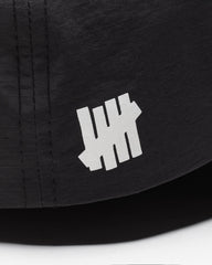 UNDEFEATED STENCIL STRAPBACK - BLACK