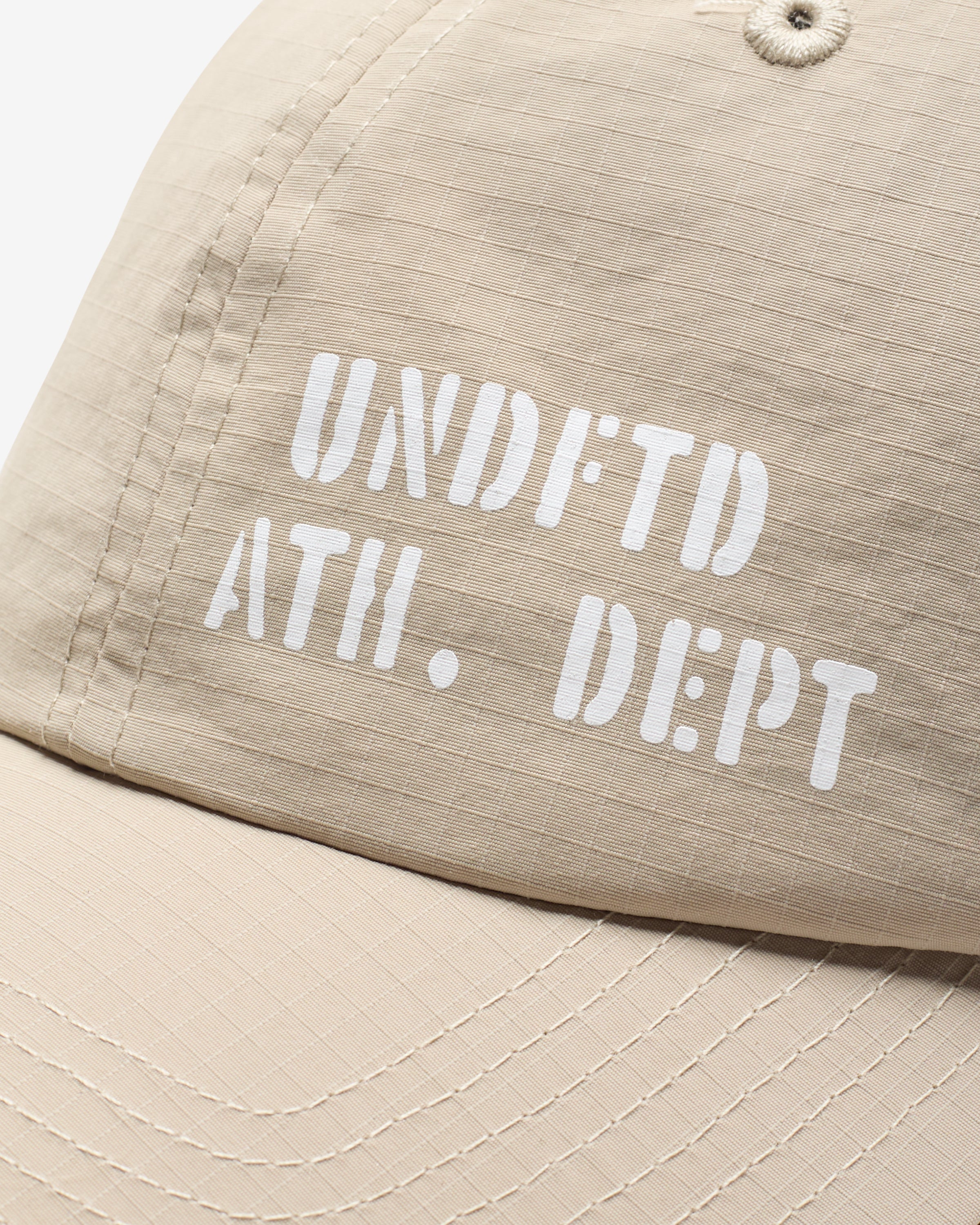 UNDEFEATED STENCIL STRAPBACK - LIGHT KHAKI