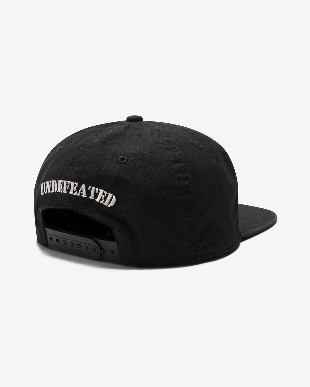 UNDEFEATED SLOUCHY 5 PANEL SNAPBACK - BLACK