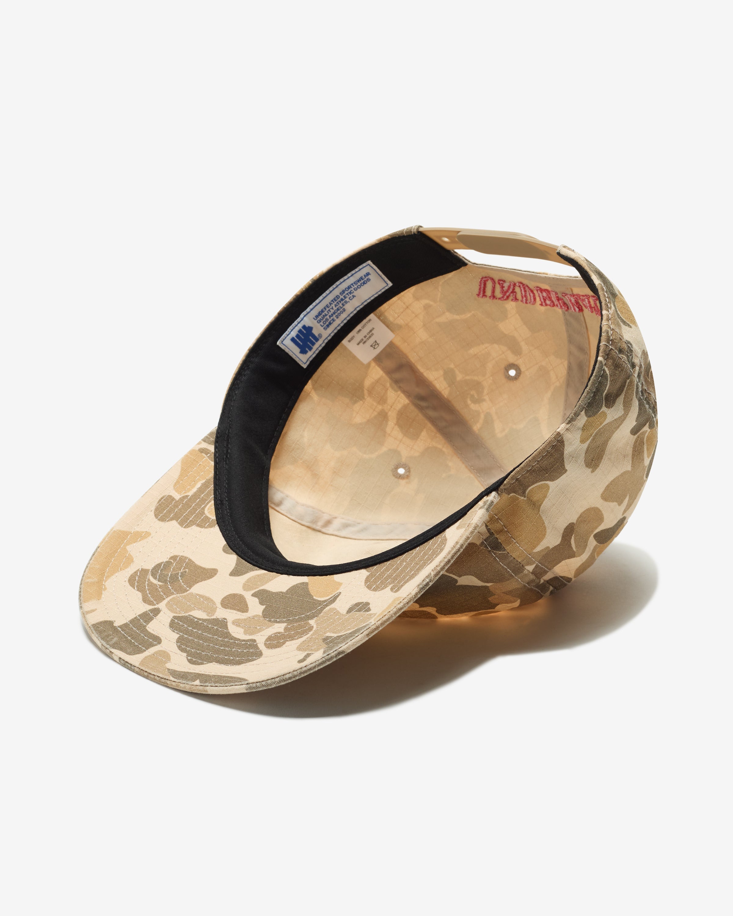 UNDEFEATED SLOUCHY 5 PANEL SNAPBACK - DESERT DUCK CAMO