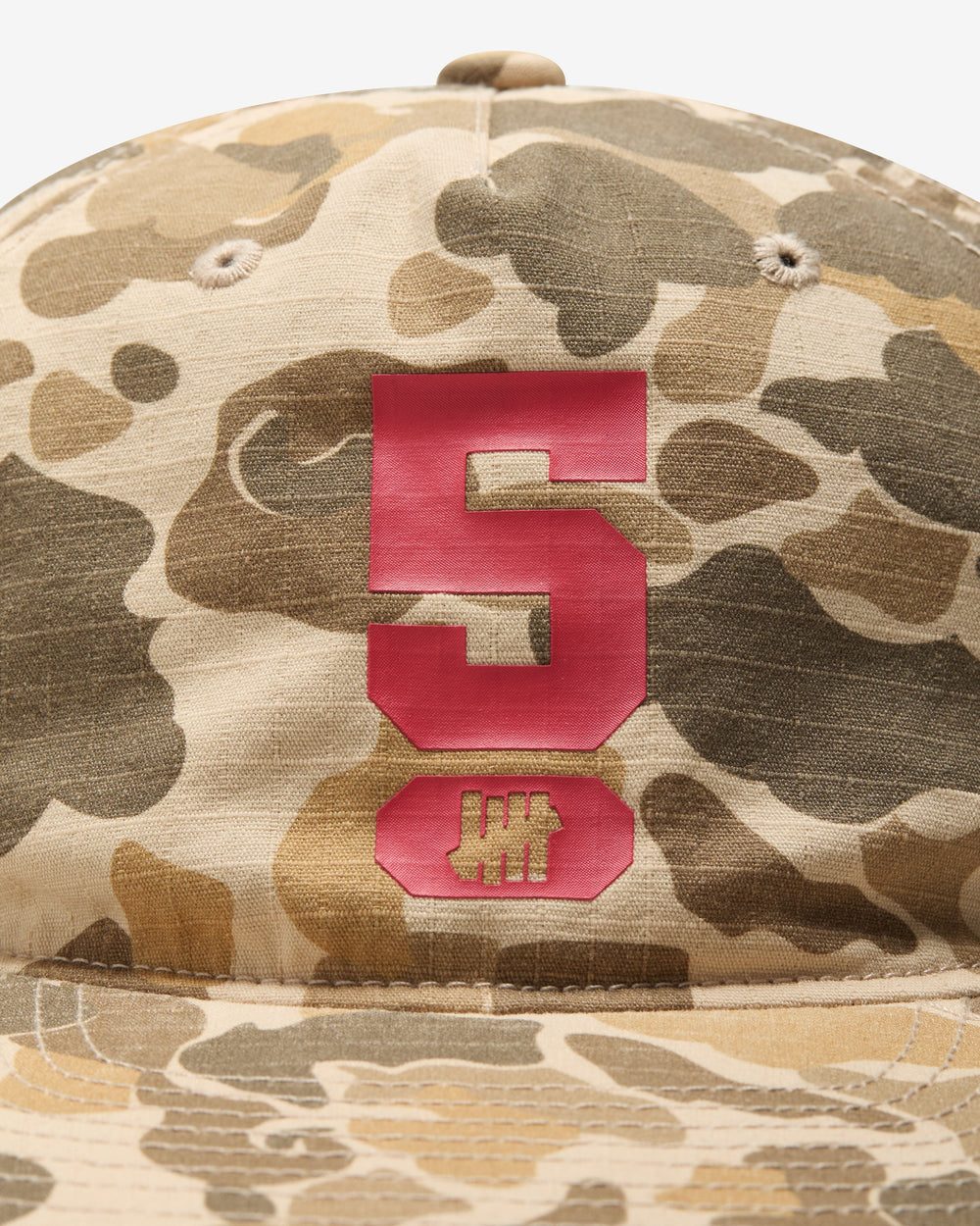 UNDEFEATED SLOUCHY 5 PANEL SNAPBACK - DESERT DUCK CAMO