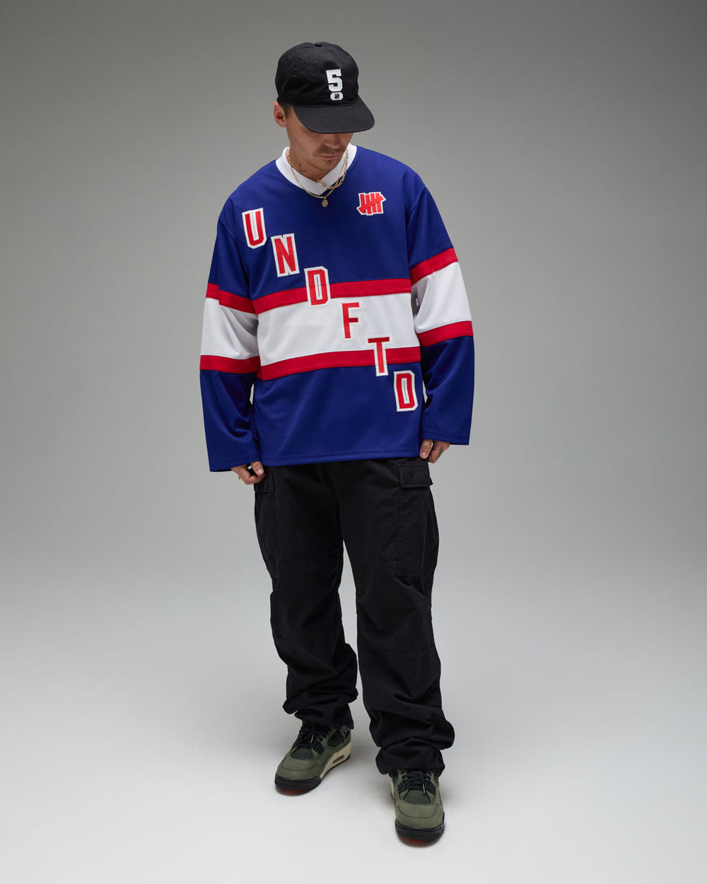 UNDEFEATED SLOUCHY 5 PANEL SNAPBACK - DESERT DUCK CAMO