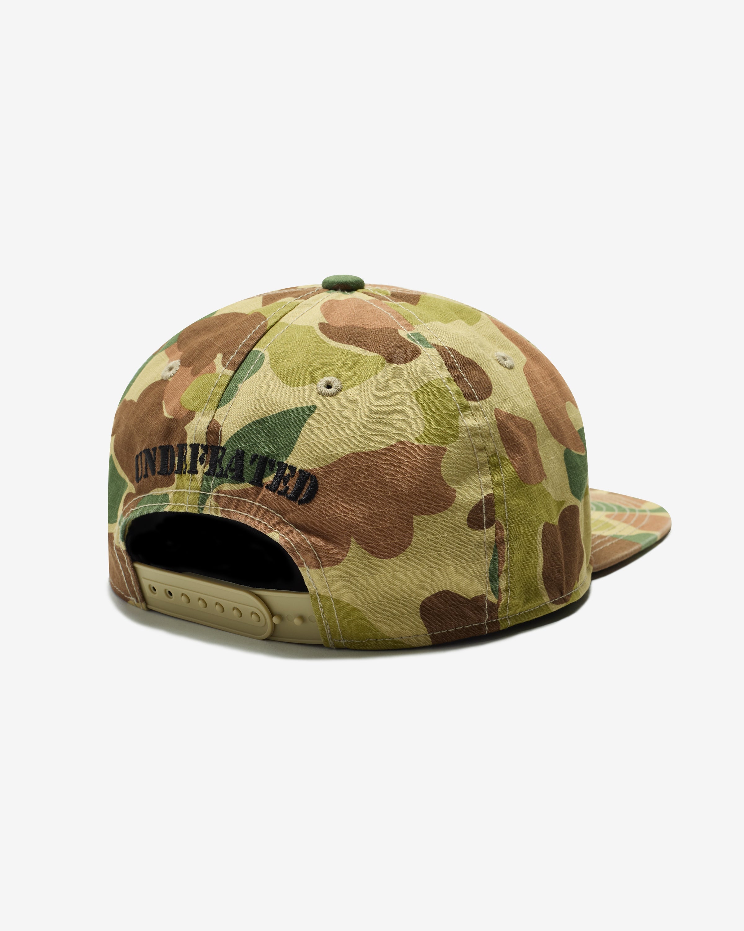 UNDEFEATED SLOUCHY 5 PANEL SNAPBACK - WOODLAND DUCK CAMO
