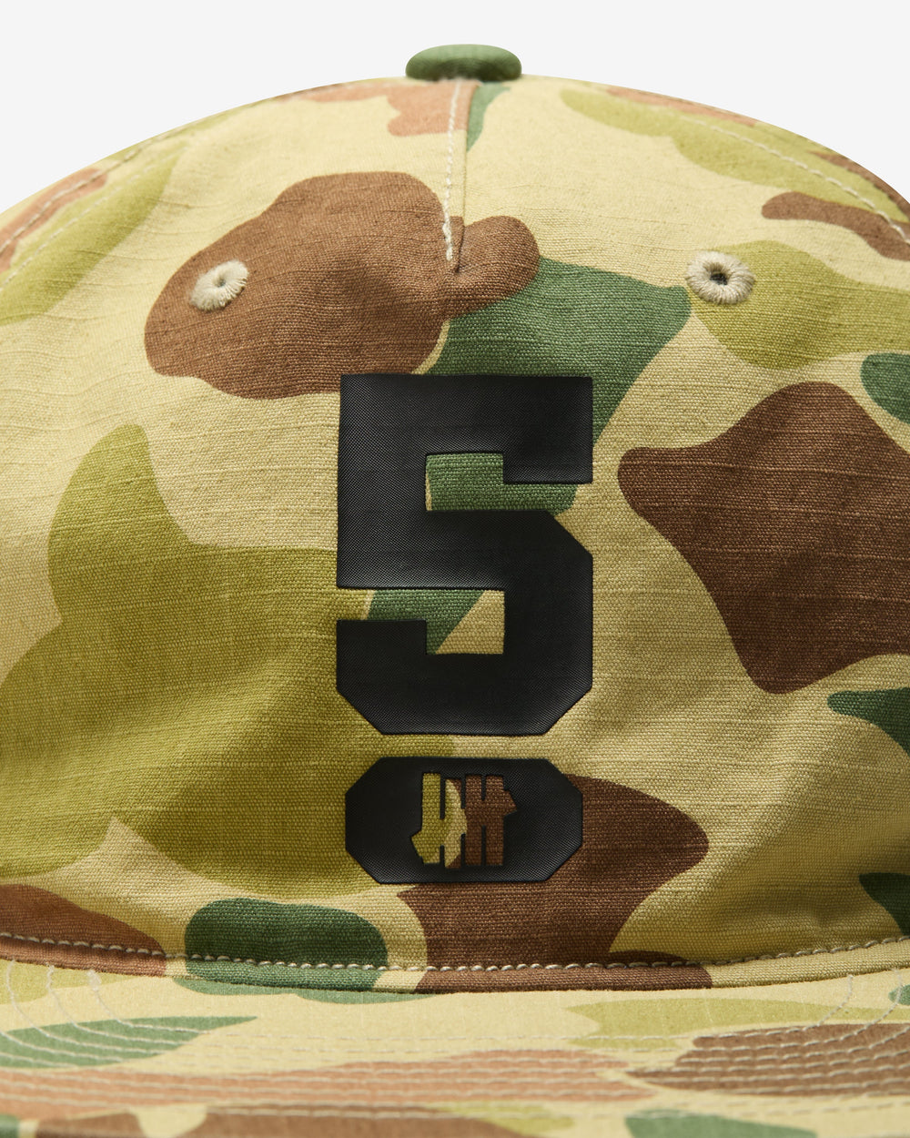 UNDEFEATED SLOUCHY 5 PANEL SNAPBACK - WOODLAND DUCK CAMO