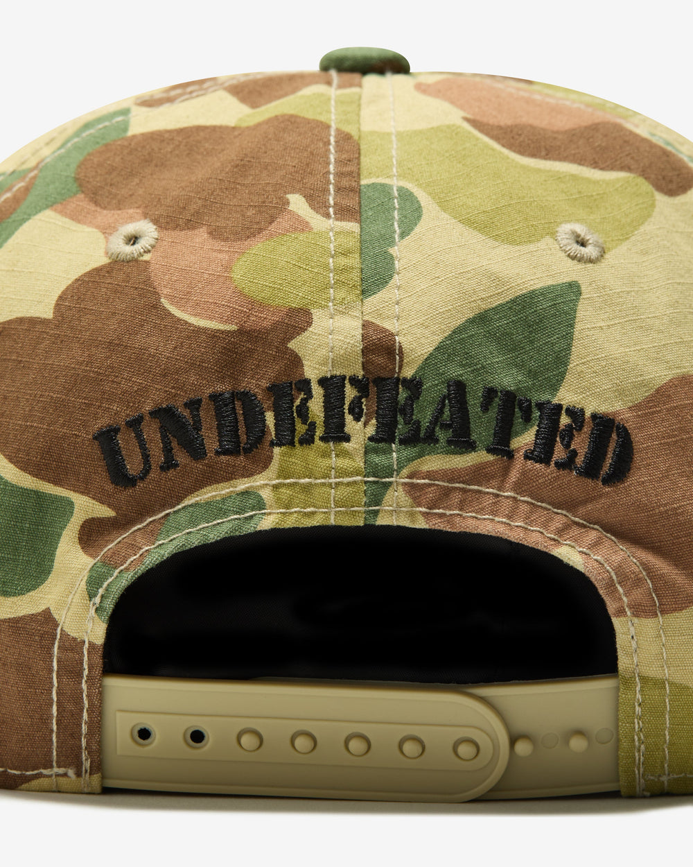 UNDEFEATED SLOUCHY 5 PANEL SNAPBACK - WOODLAND DUCK CAMO