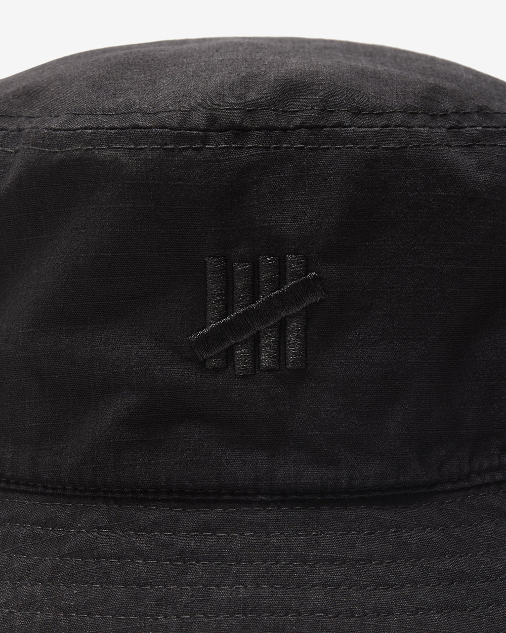 UNDEFEATED RIPSTOP BUCKET HAT - BLACK