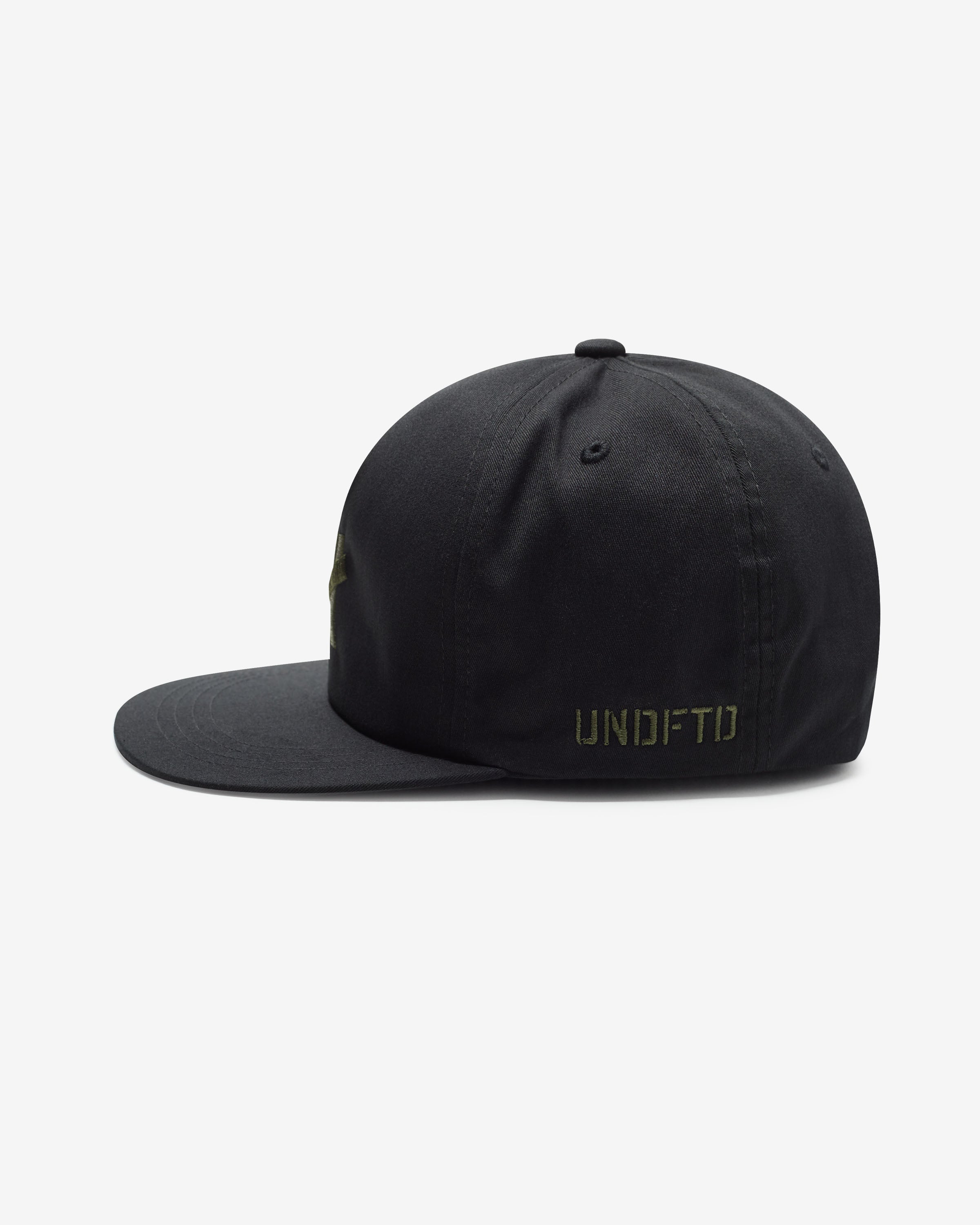 UNDEFEATED ICON STENCIL SNAPBACK - BLACK -