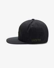 UNDEFEATED ICON STENCIL SNAPBACK - BLACK -