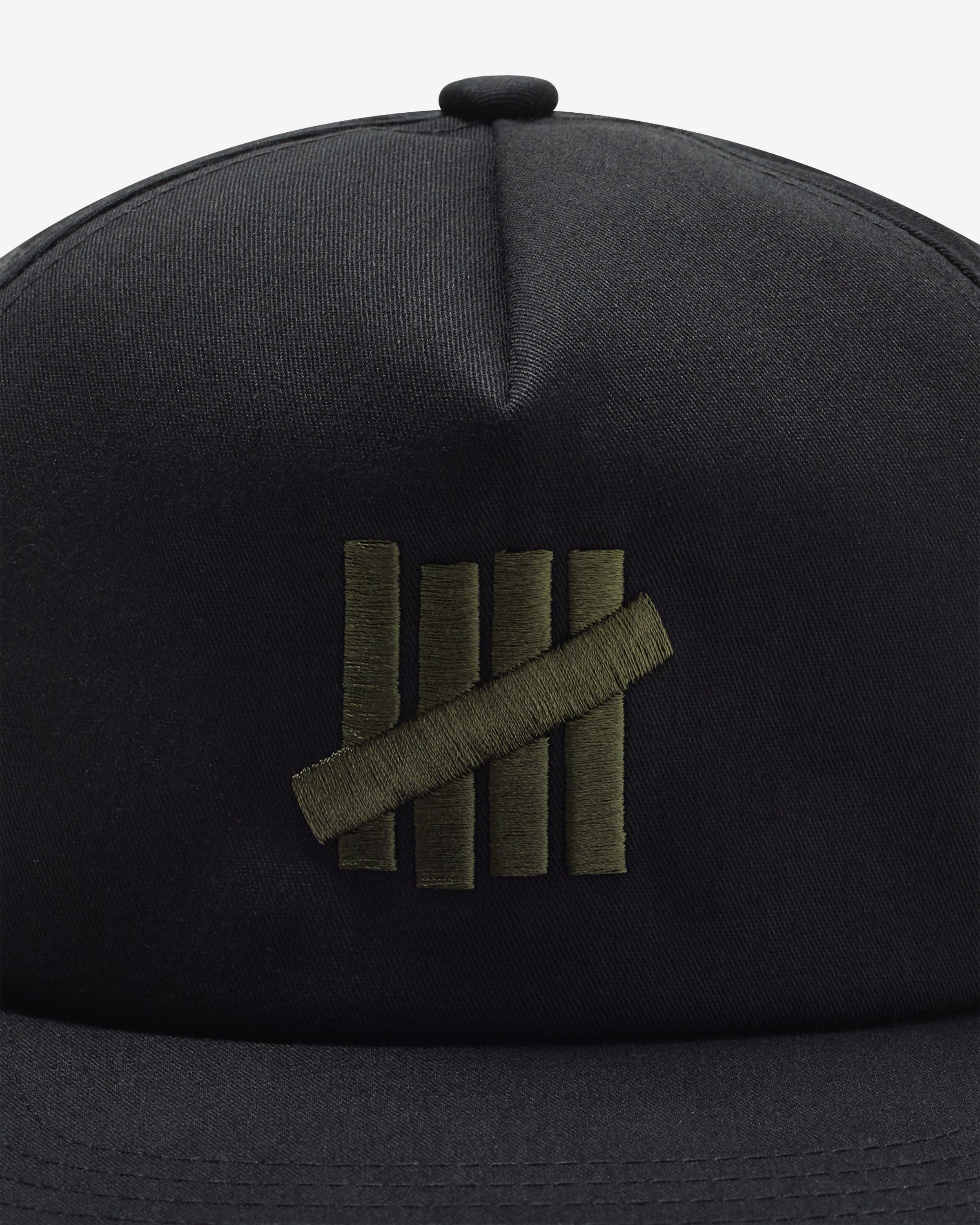 UNDEFEATED ICON STENCIL SNAPBACK - BLACK -