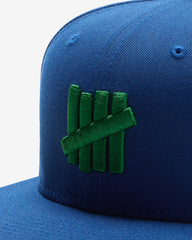 UNDEFEATED X NE CLASSIC ICON FITTED - NAVY