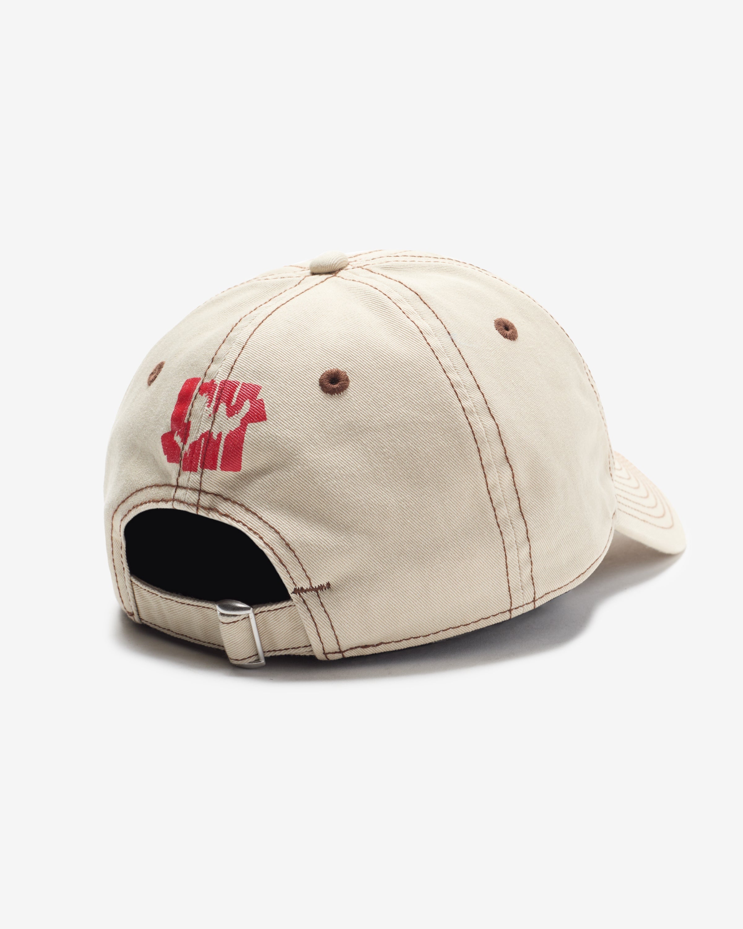 UNDEFEATED DISTRESSED STRAPBACK - SAND