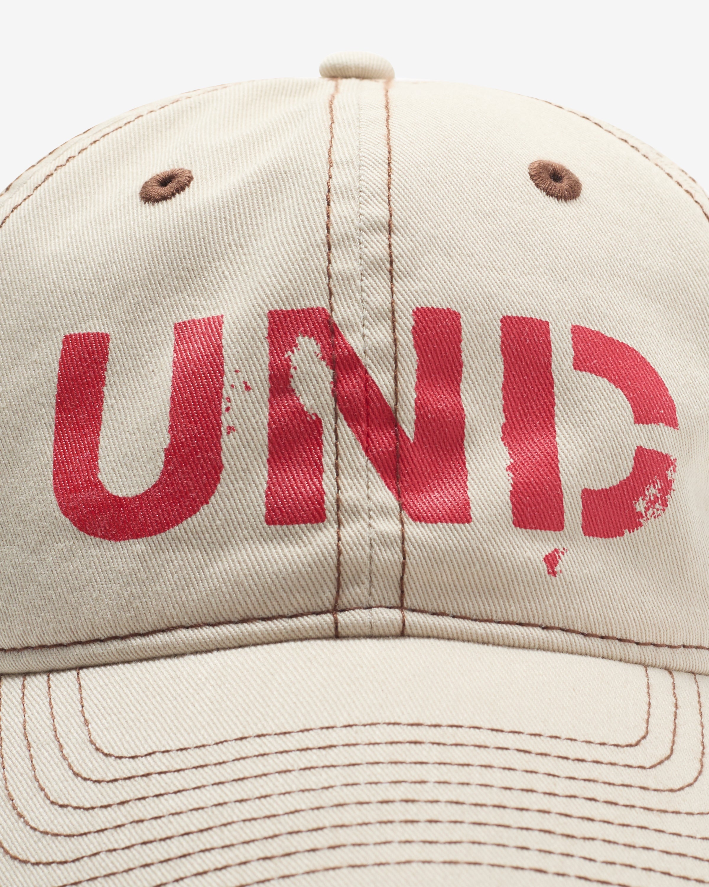 UNDEFEATED DISTRESSED STRAPBACK - SAND