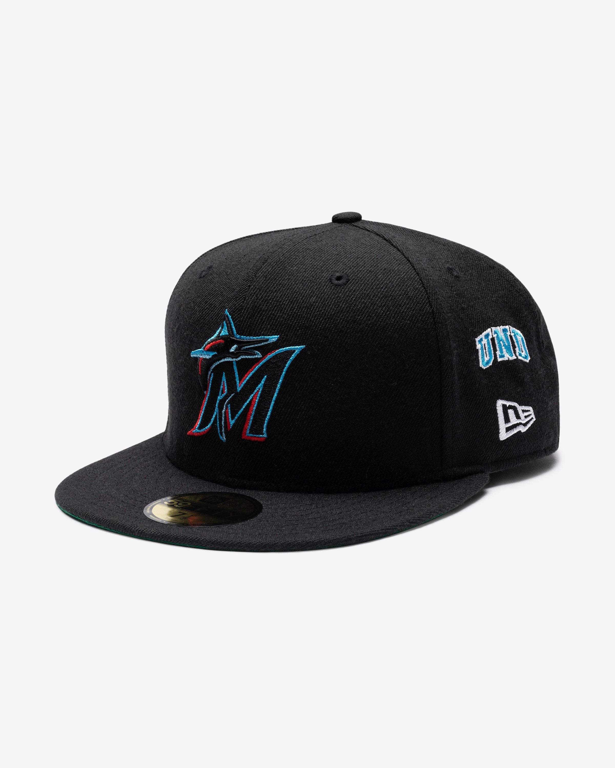 UNDEFEATED X NE X MLB FITTED - MIAMI MARLINS -