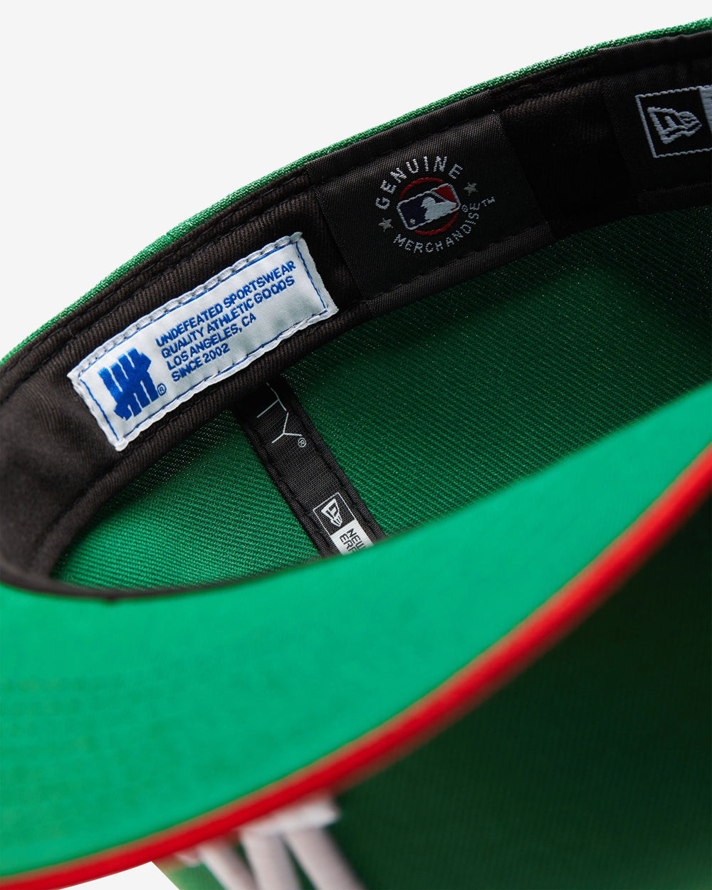 UNDEFEATED X NEW ERA DODGERS FITTED - KELLY GREEN -