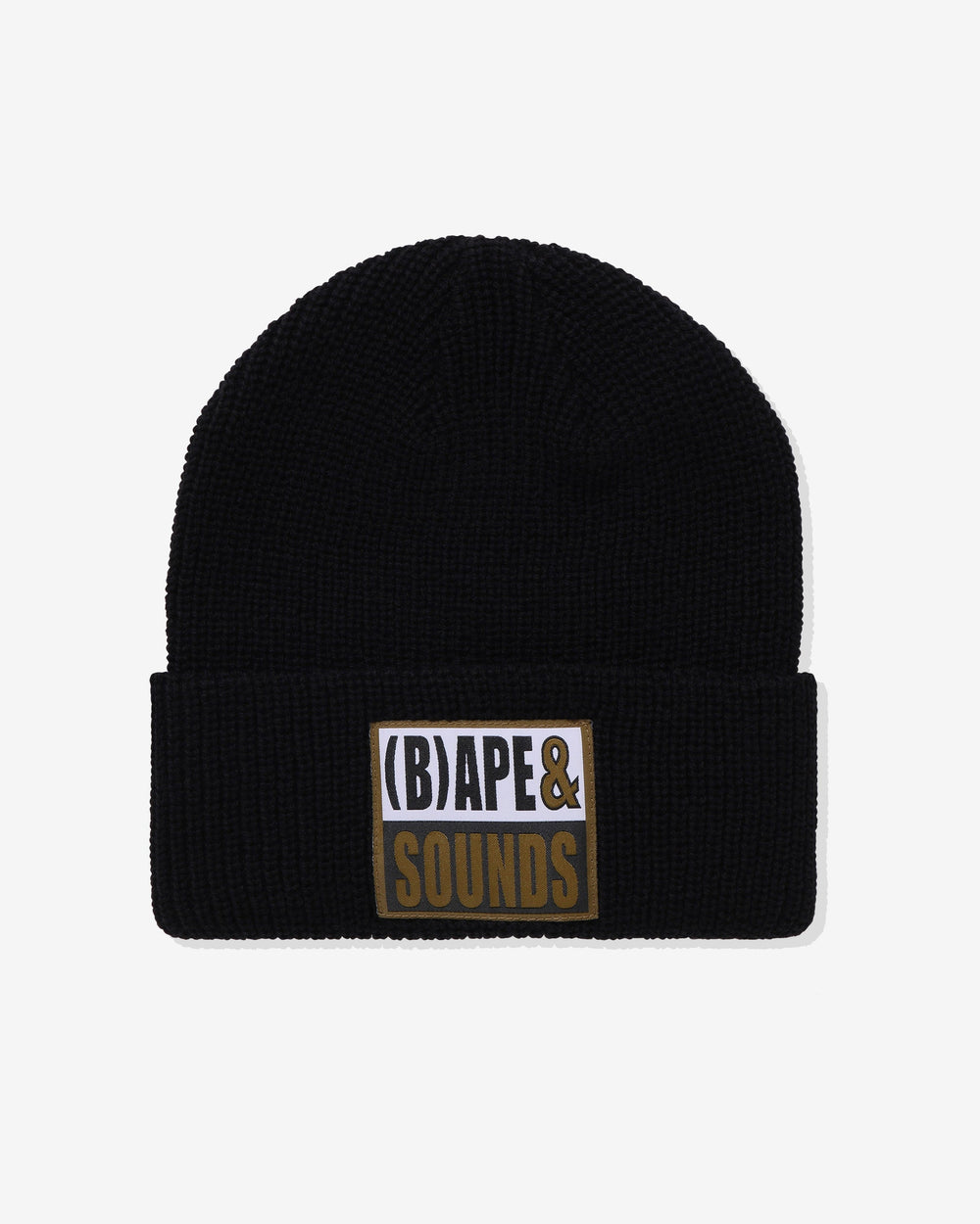 BAPE (B)APE SOUNDS KNIT CAP - BLACK -