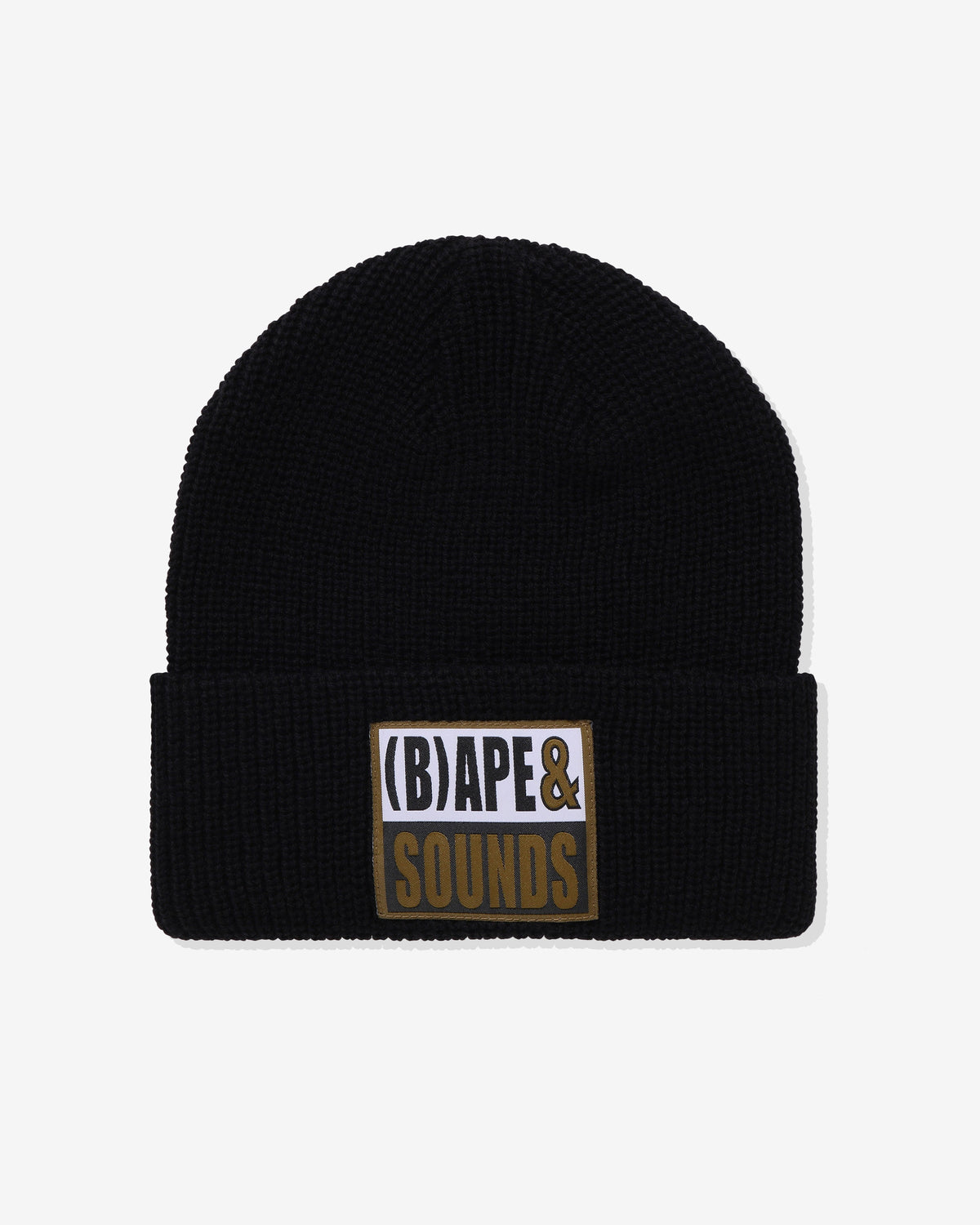 BAPE (B)APE SOUNDS KNIT CAP - BLACK -
