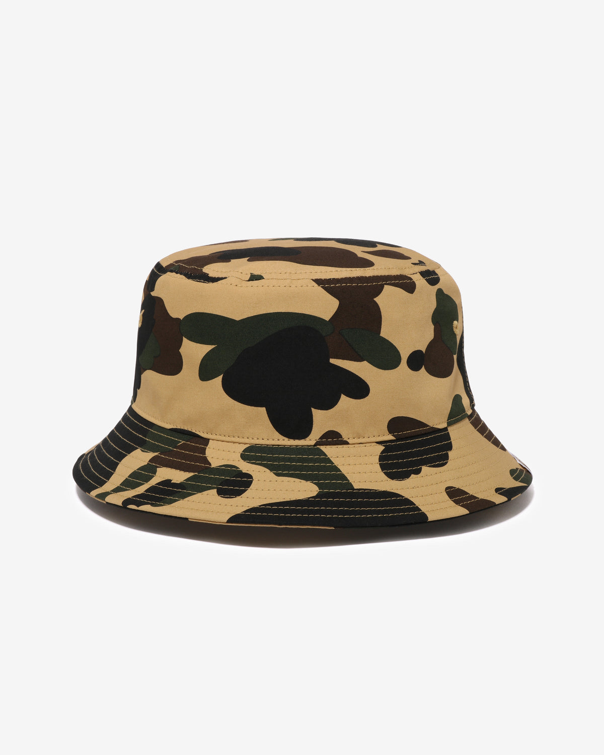 BAPE 1ST CAMO BUCKET HAT - YELLOW