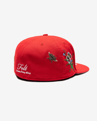 NEW ERA X FELT NBA 5950 FITTED - CHICAGO BULLS -