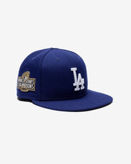 NEW ERA LA DODGERS WS CHAMPS SP FITTED - BLUE -