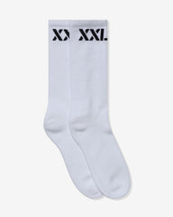 UACTP XXL CREW SOCK - WHITE -