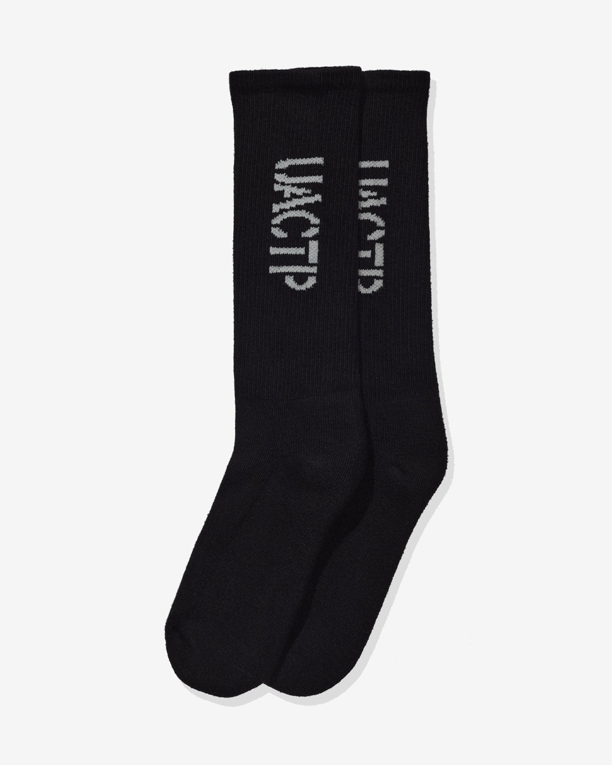 UACTP STENCIL CREW SOCK - BLACK -
