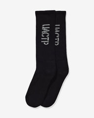 UACTP STENCIL CREW SOCK - BLACK -