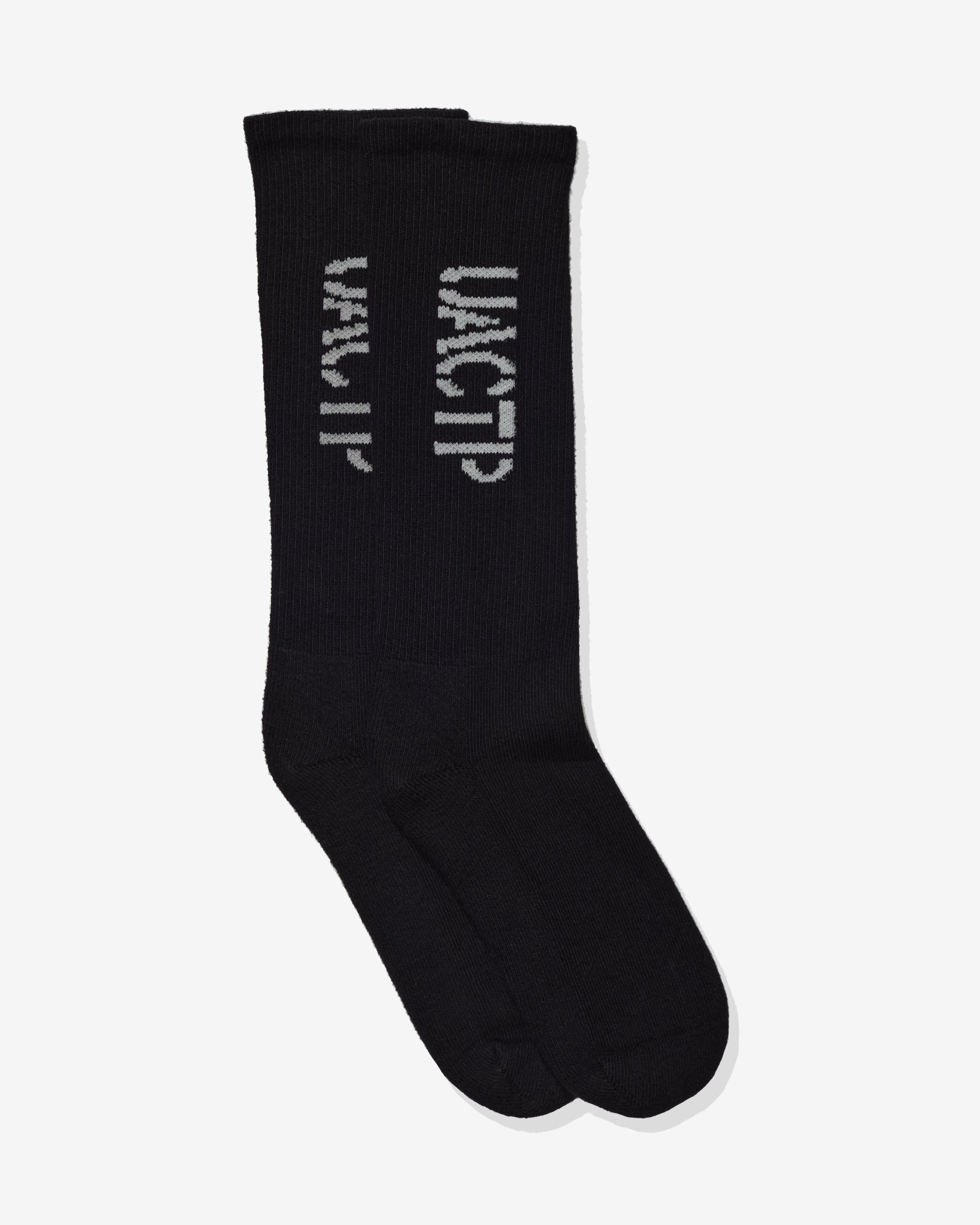 UACTP STENCIL CREW SOCK - BLACK -