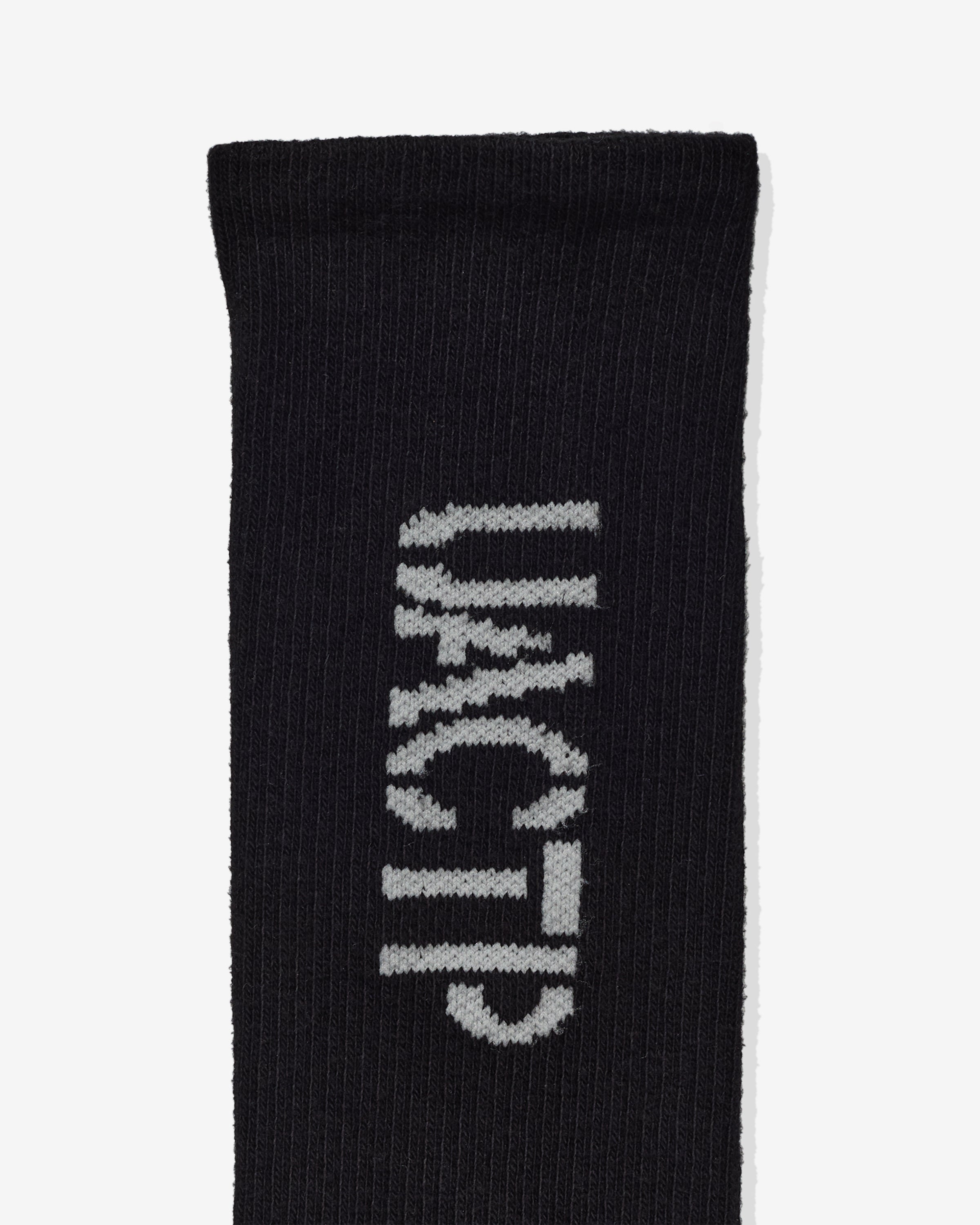 UACTP STENCIL CREW SOCK - BLACK -