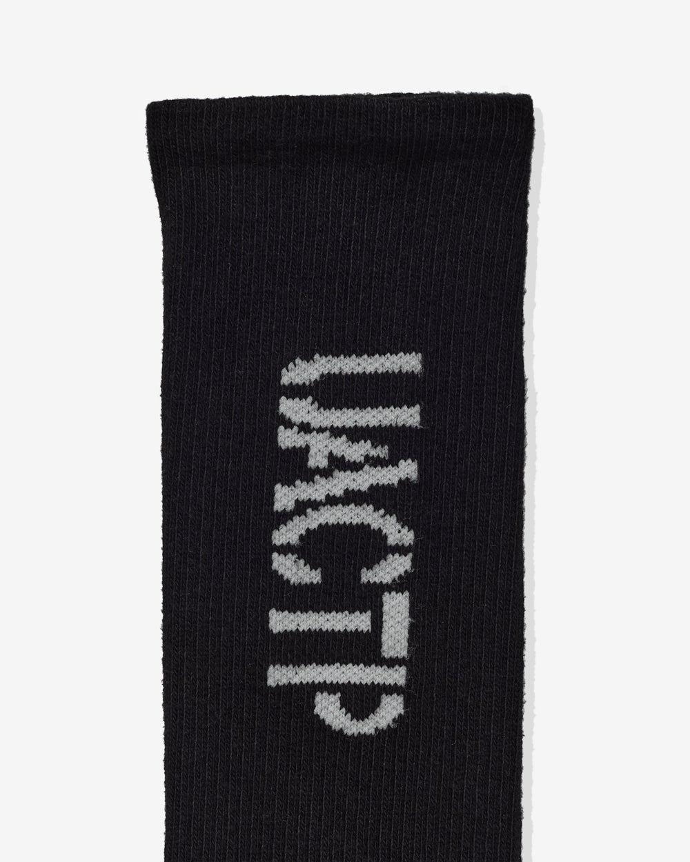 UACTP STENCIL CREW SOCK - BLACK -